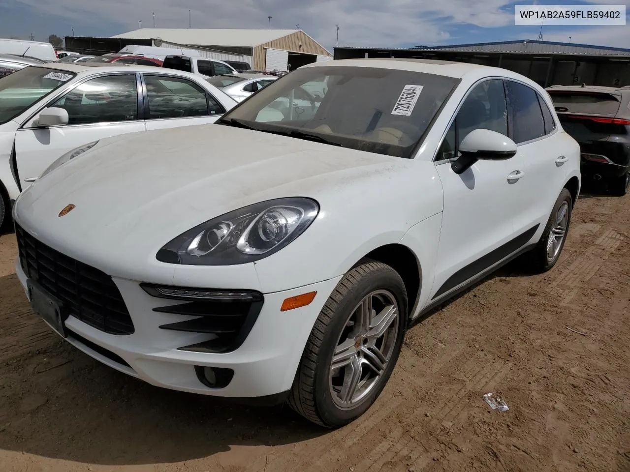 WP1AB2A59FLB59402 2015 Porsche Macan S