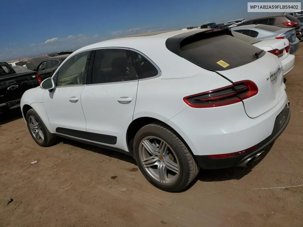 WP1AB2A59FLB59402 2015 Porsche Macan S