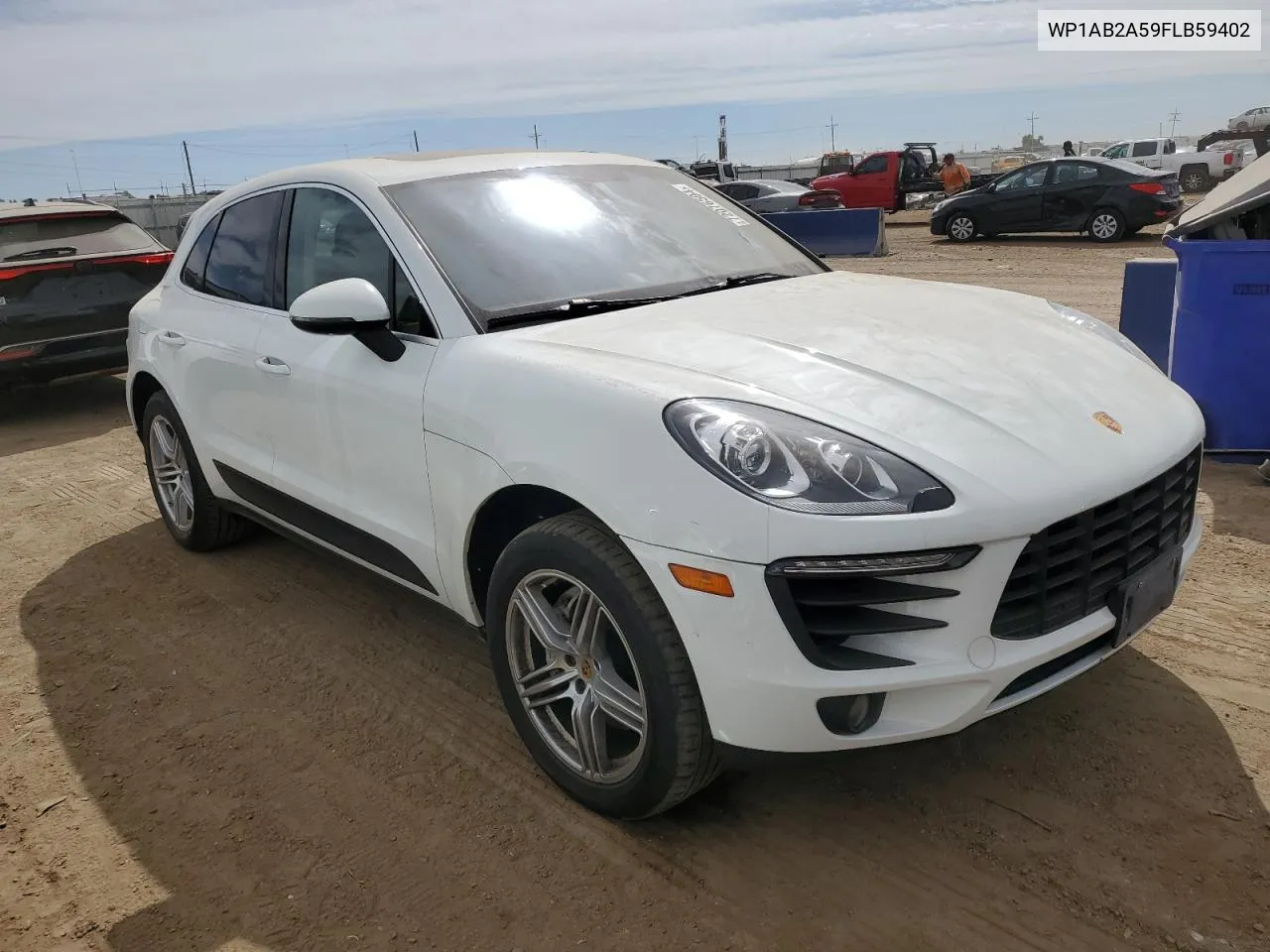 WP1AB2A59FLB59402 2015 Porsche Macan S