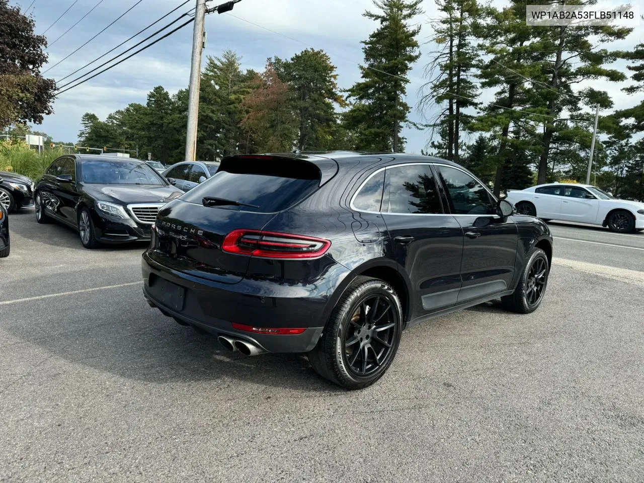 2015 Porsche Macan S VIN: WP1AB2A53FLB51148 Lot: 72677574