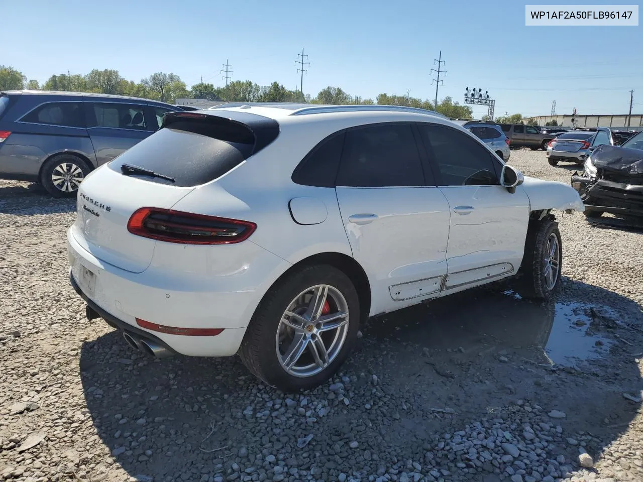 2015 Porsche Macan Turbo VIN: WP1AF2A50FLB96147 Lot: 73570364