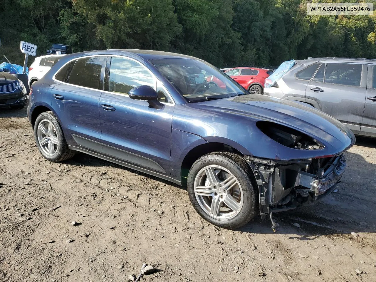 WP1AB2A55FLB59476 2015 Porsche Macan S