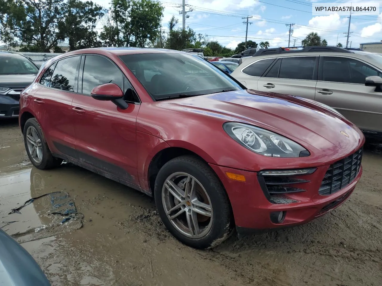 2015 Porsche Macan S VIN: WP1AB2A57FLB64470 Lot: 73982564