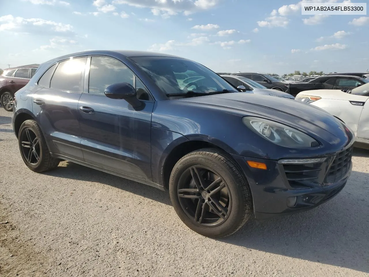 2015 Porsche Macan S VIN: WP1AB2A54FLB53300 Lot: 74453364