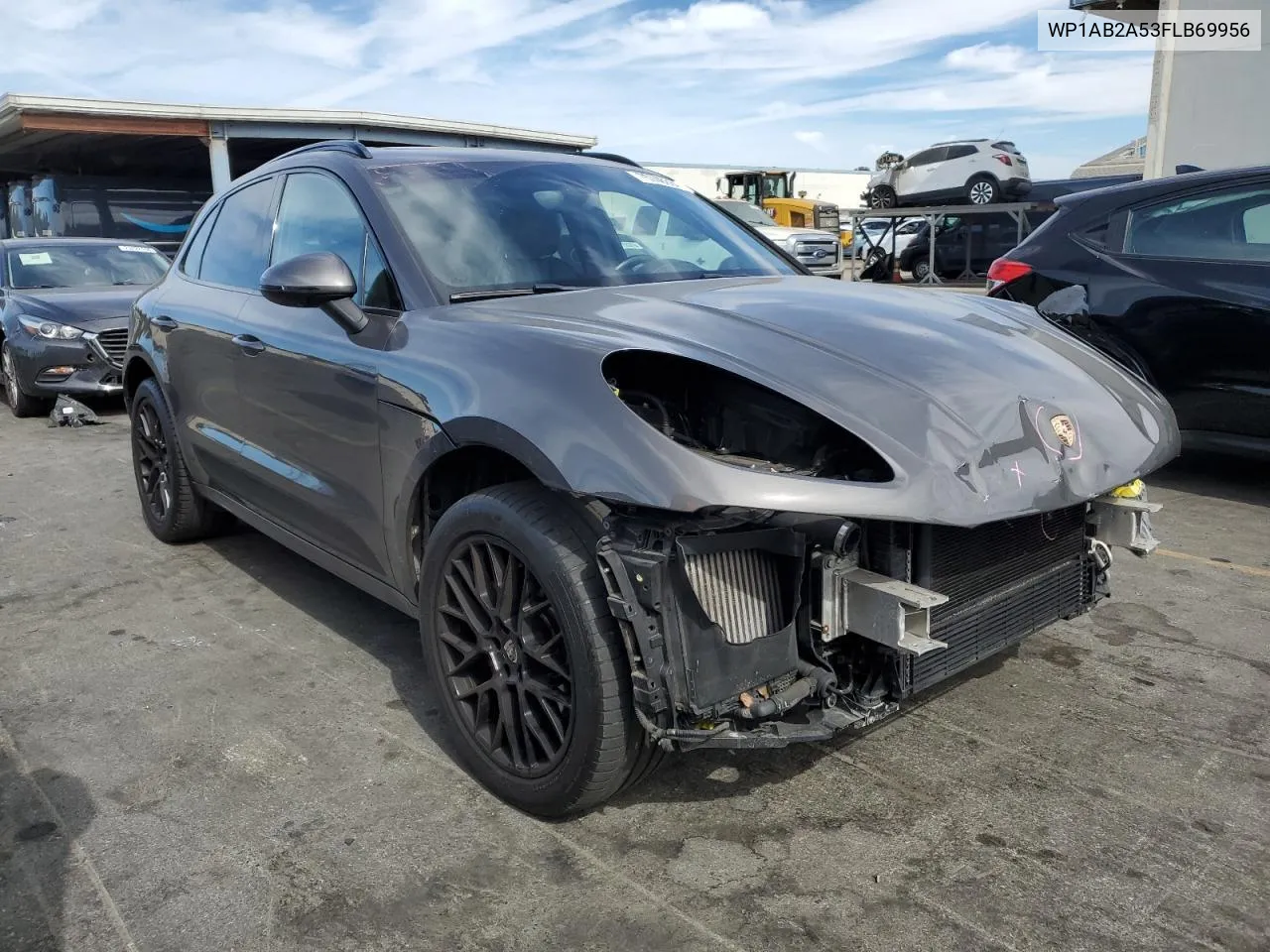 2015 Porsche Macan S VIN: WP1AB2A53FLB69956 Lot: 75748864