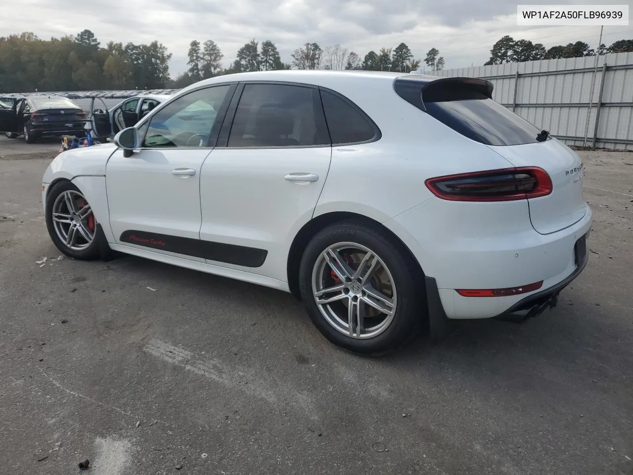 2015 Porsche Macan Turbo VIN: WP1AF2A50FLB96939 Lot: 77908164