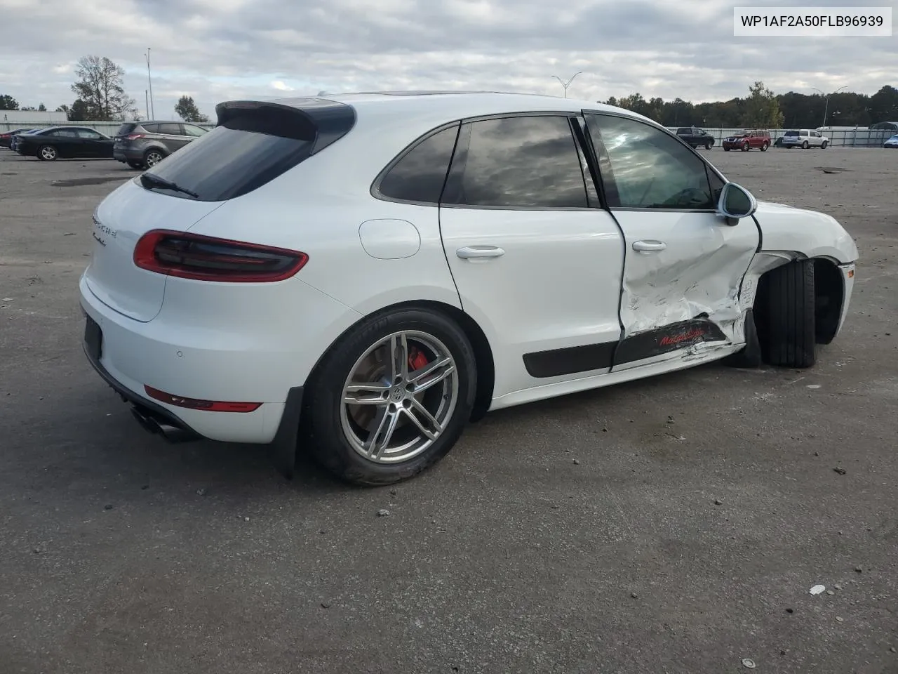 2015 Porsche Macan Turbo VIN: WP1AF2A50FLB96939 Lot: 77908164