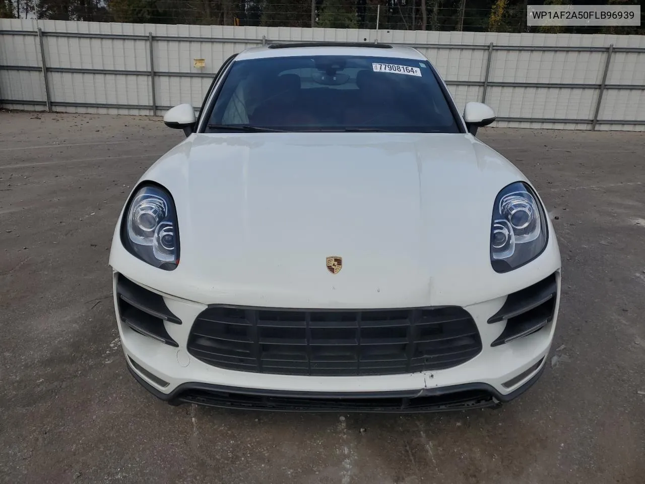 2015 Porsche Macan Turbo VIN: WP1AF2A50FLB96939 Lot: 77908164