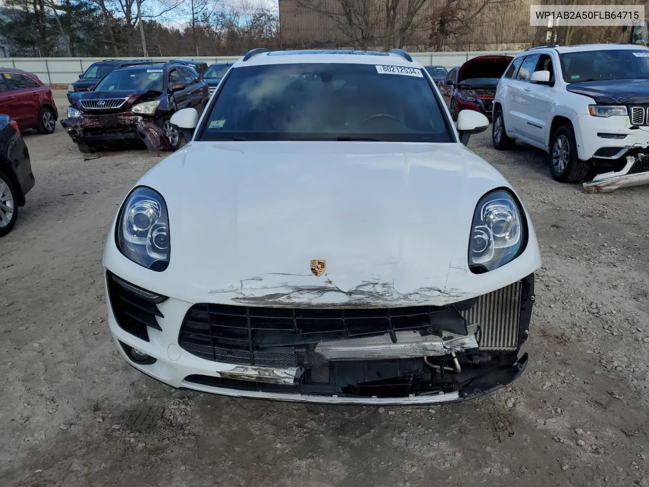 2015 Porsche Macan S VIN: WP1AB2A50FLB64715 Lot: 80212534