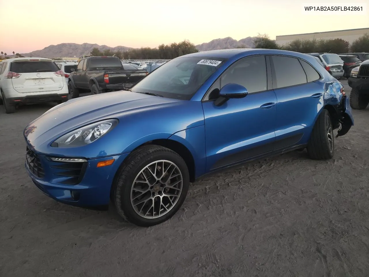 2015 Porsche Macan S VIN: WP1AB2A50FLB42861 Lot: 80879404