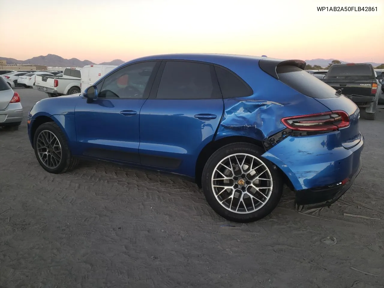 2015 Porsche Macan S VIN: WP1AB2A50FLB42861 Lot: 80879404