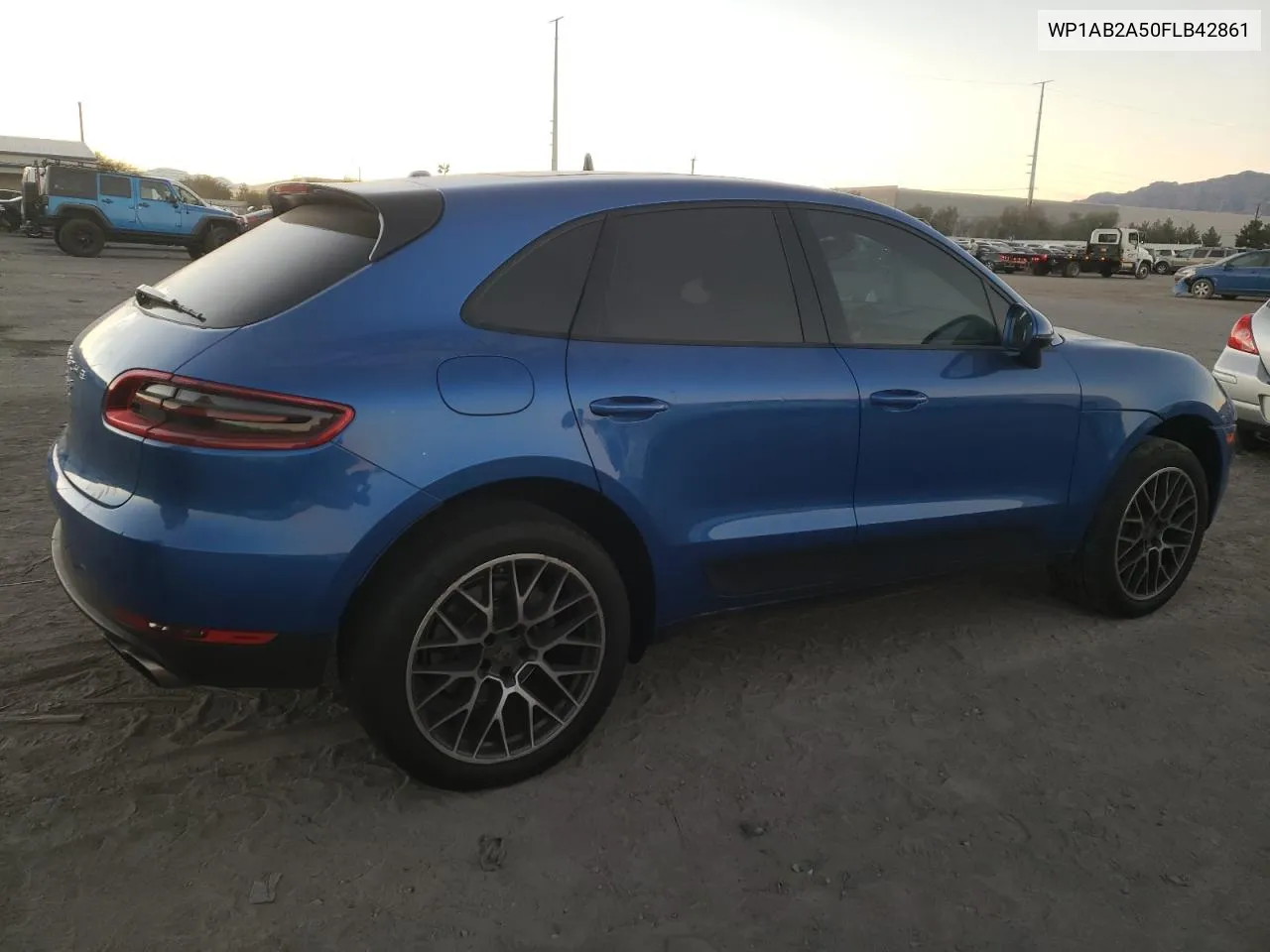 2015 Porsche Macan S VIN: WP1AB2A50FLB42861 Lot: 80879404