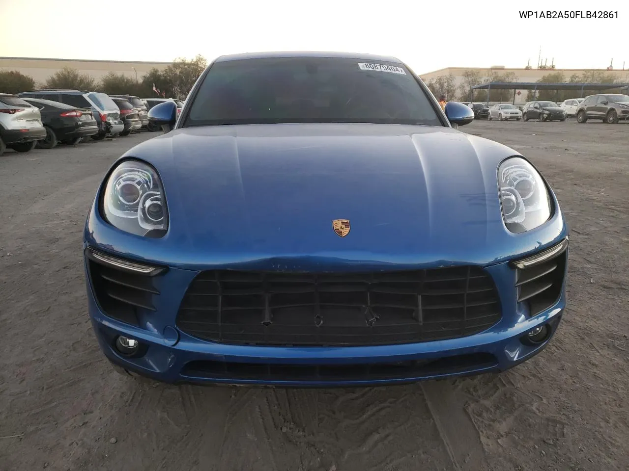 2015 Porsche Macan S VIN: WP1AB2A50FLB42861 Lot: 80879404