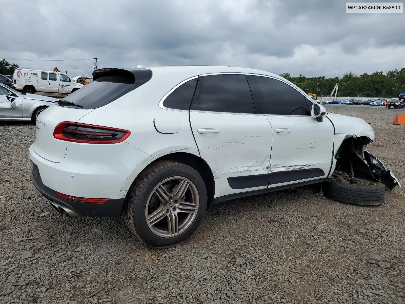 2016 Porsche Macan S VIN: WP1AB2A50GLB53800 Lot: 65554144