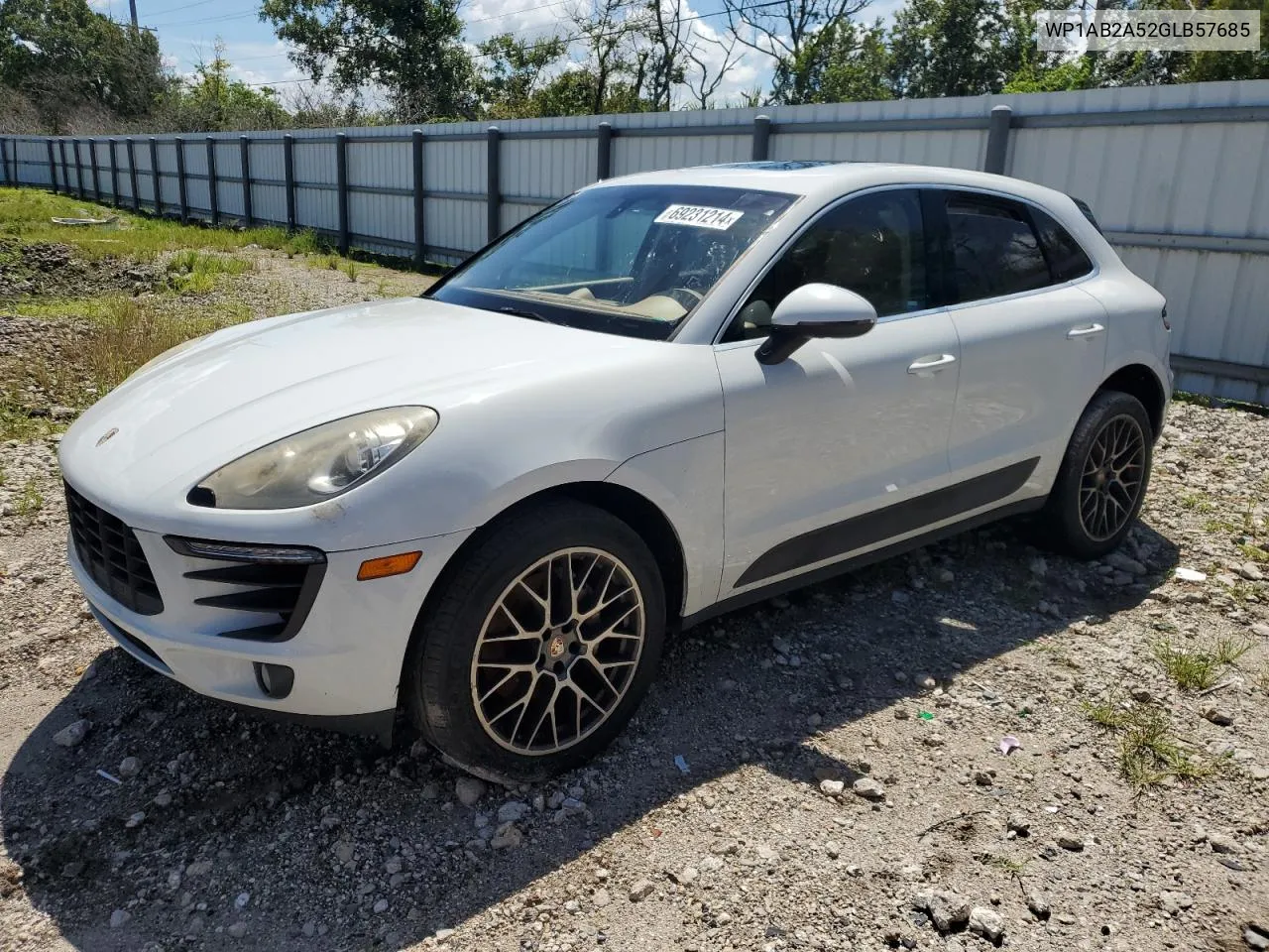 WP1AB2A52GLB57685 2016 Porsche Macan S