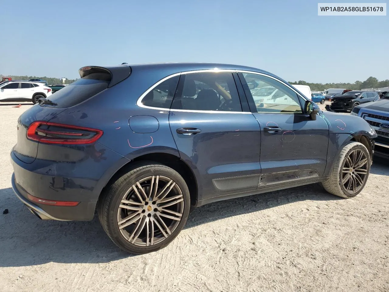 2016 Porsche Macan S VIN: WP1AB2A58GLB51678 Lot: 71638764