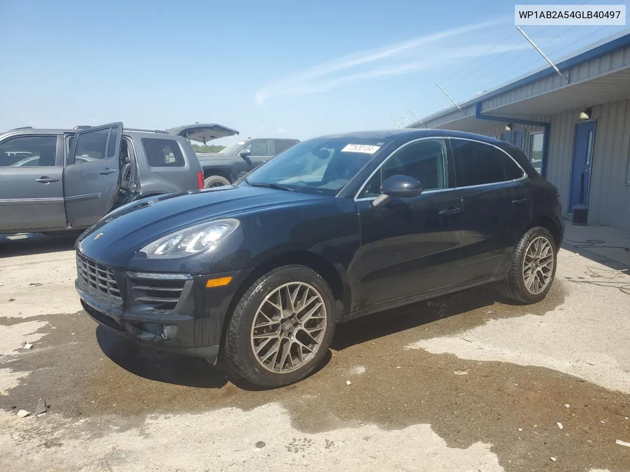 WP1AB2A54GLB40497 2016 Porsche Macan S