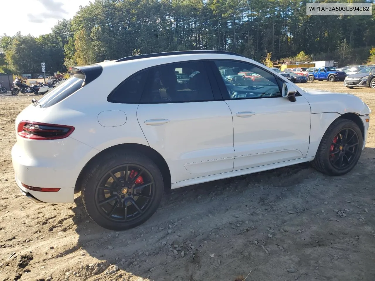 2016 Porsche Macan Turbo VIN: WP1AF2A50GLB94982 Lot: 75319504