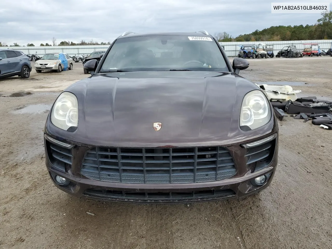 2016 Porsche Macan S VIN: WP1AB2A51GLB46032 Lot: 76899914