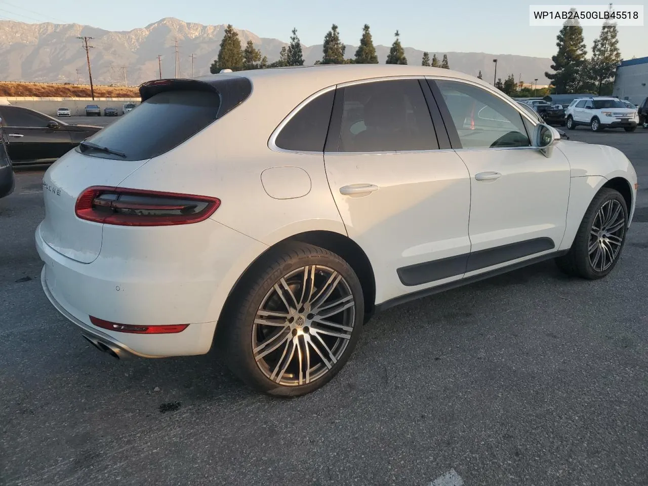 2016 Porsche Macan S VIN: WP1AB2A50GLB45518 Lot: 77413384