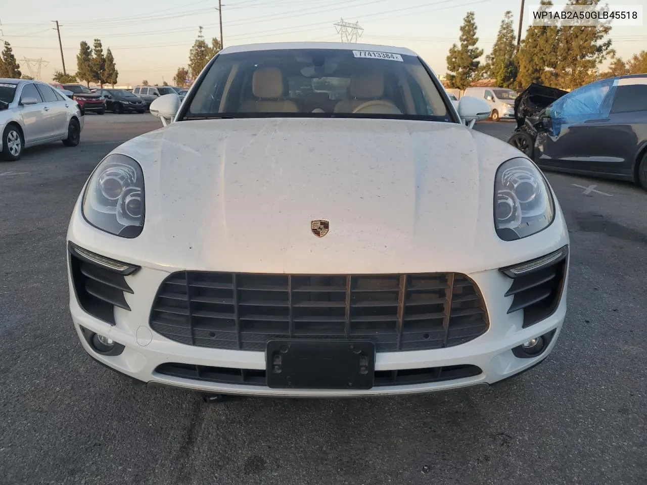 2016 Porsche Macan S VIN: WP1AB2A50GLB45518 Lot: 77413384