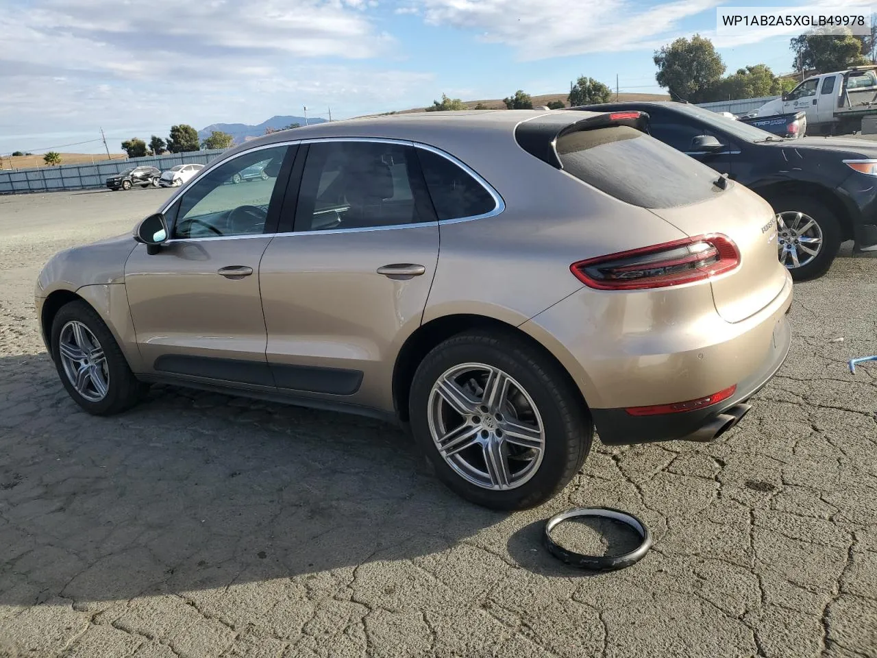 2016 Porsche Macan S VIN: WP1AB2A5XGLB49978 Lot: 78615164