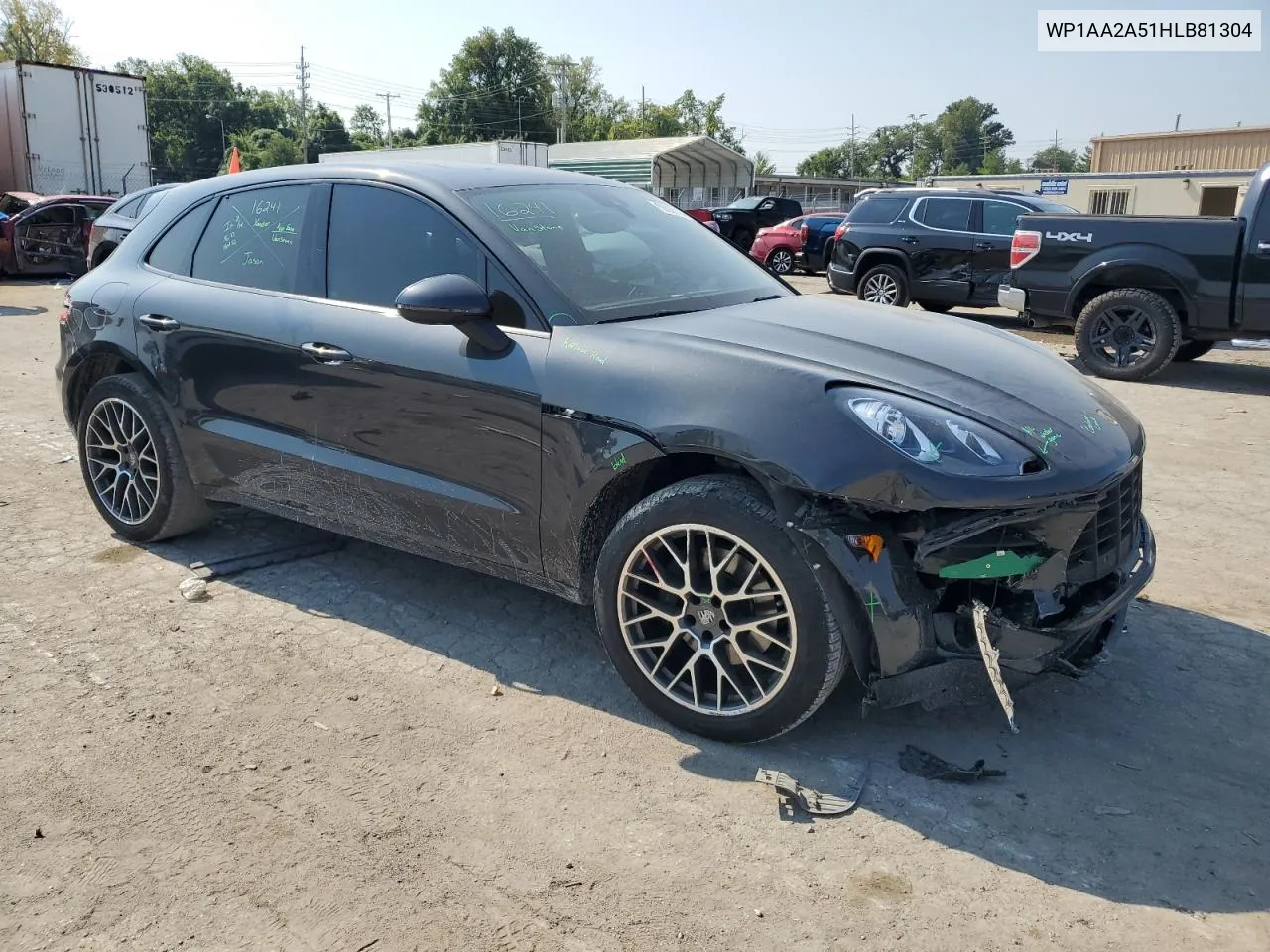 2017 Porsche Macan VIN: WP1AA2A51HLB81304 Lot: 68508194