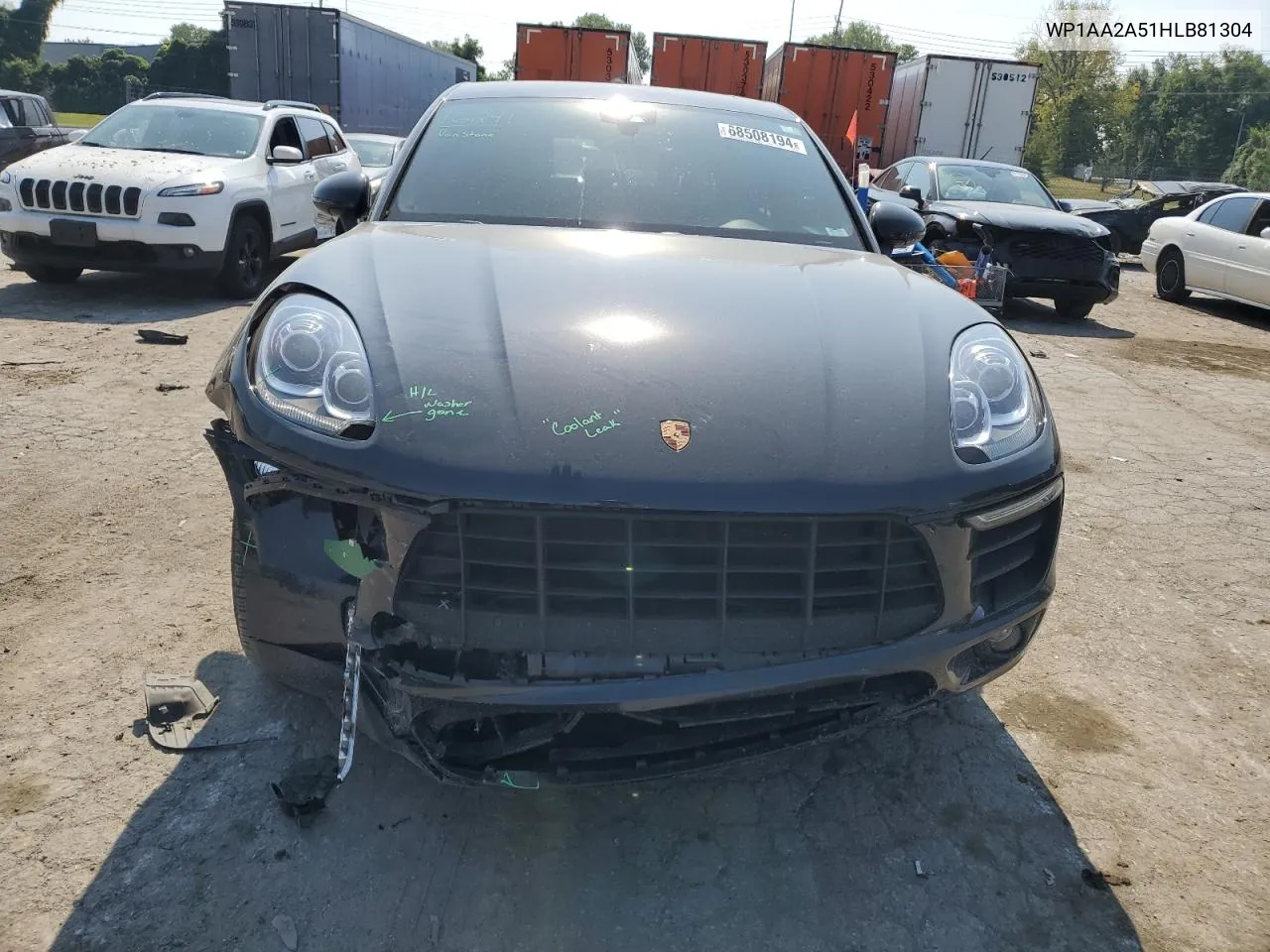 2017 Porsche Macan VIN: WP1AA2A51HLB81304 Lot: 68508194