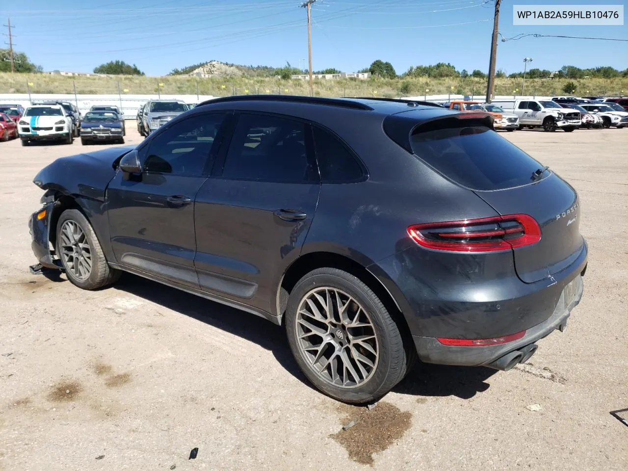 2017 Porsche Macan S VIN: WP1AB2A59HLB10476 Lot: 72047124