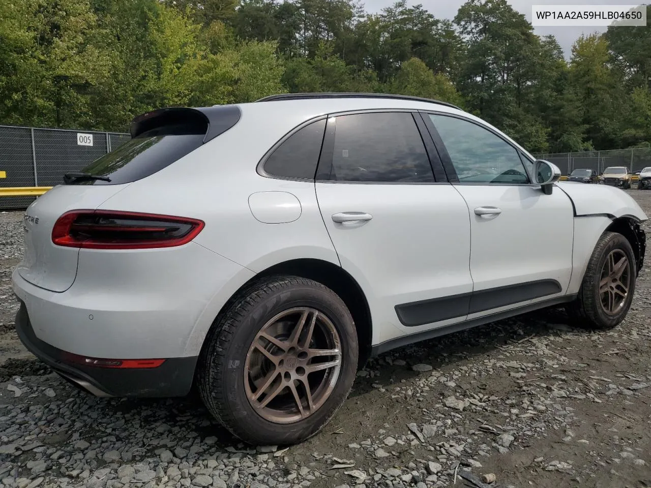 2017 Porsche Macan VIN: WP1AA2A59HLB04650 Lot: 72694984