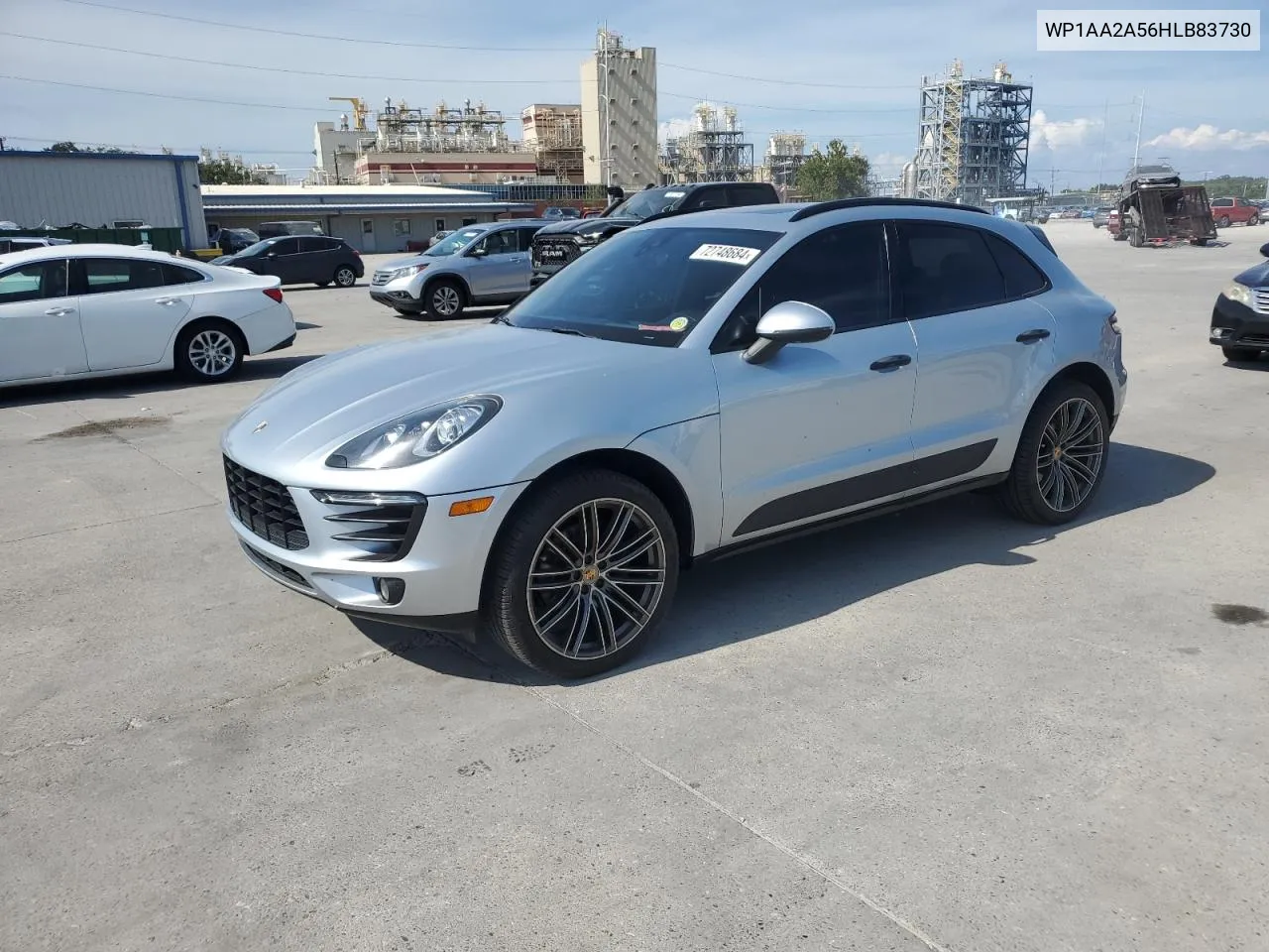 2017 Porsche Macan VIN: WP1AA2A56HLB83730 Lot: 72748684