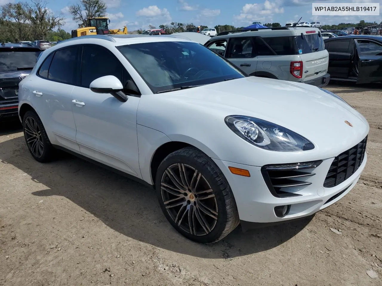 2017 Porsche Macan S VIN: WP1AB2A55HLB19417 Lot: 75454274