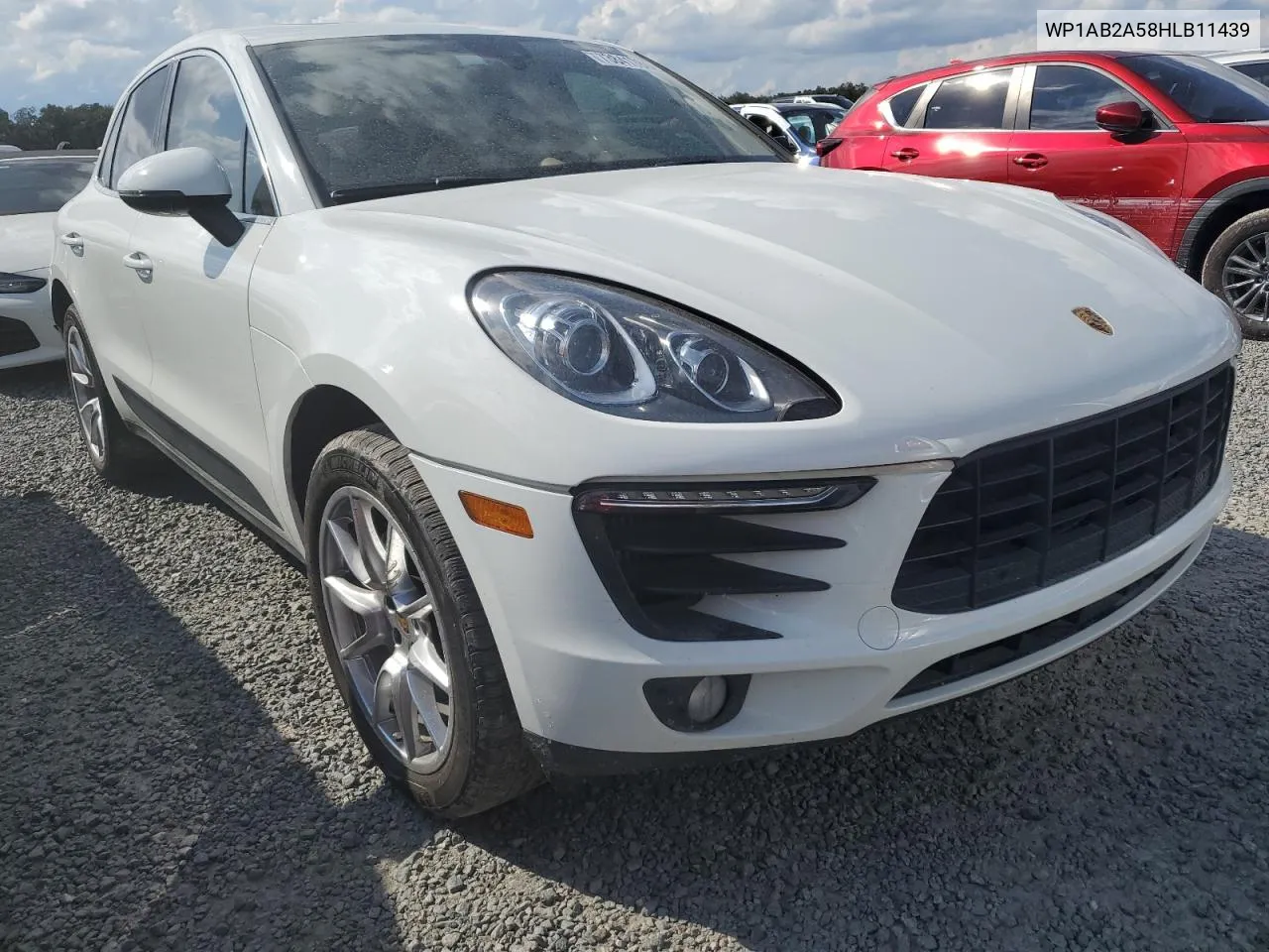 2017 Porsche Macan S VIN: WP1AB2A58HLB11439 Lot: 73841784