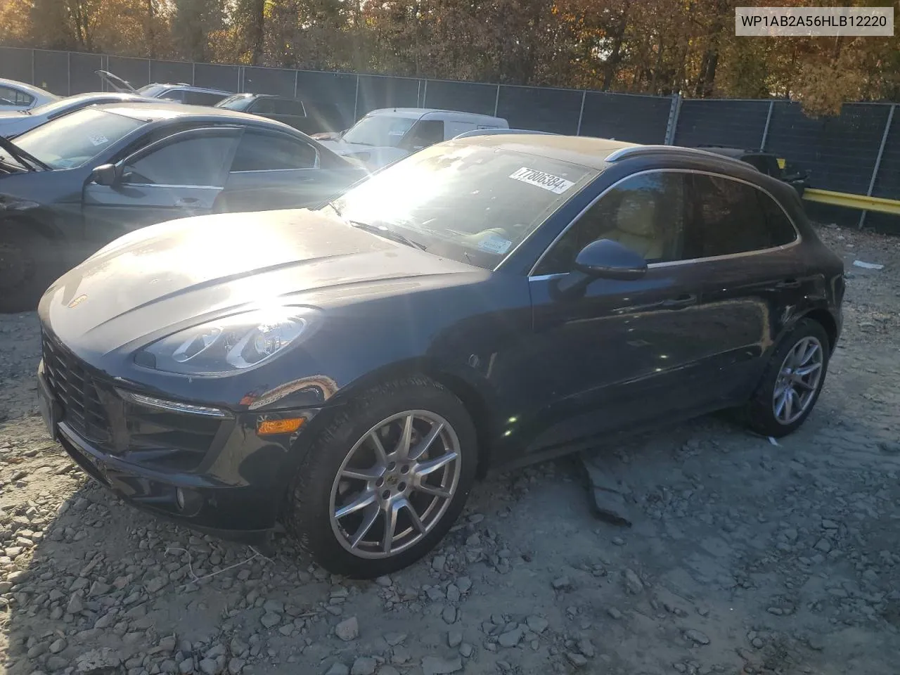 2017 Porsche Macan S VIN: WP1AB2A56HLB12220 Lot: 77806384