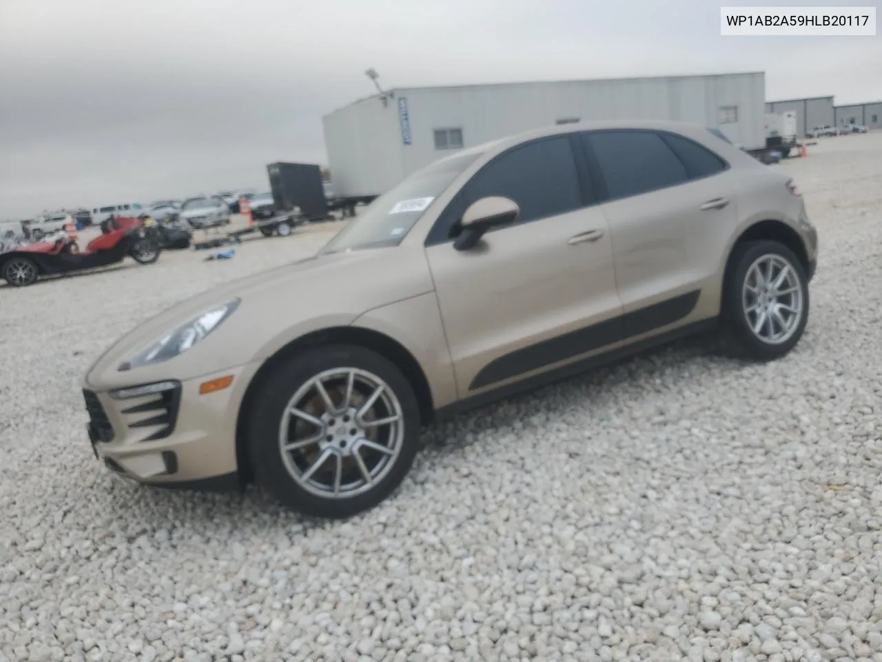 2017 Porsche Macan S VIN: WP1AB2A59HLB20117 Lot: 79809694