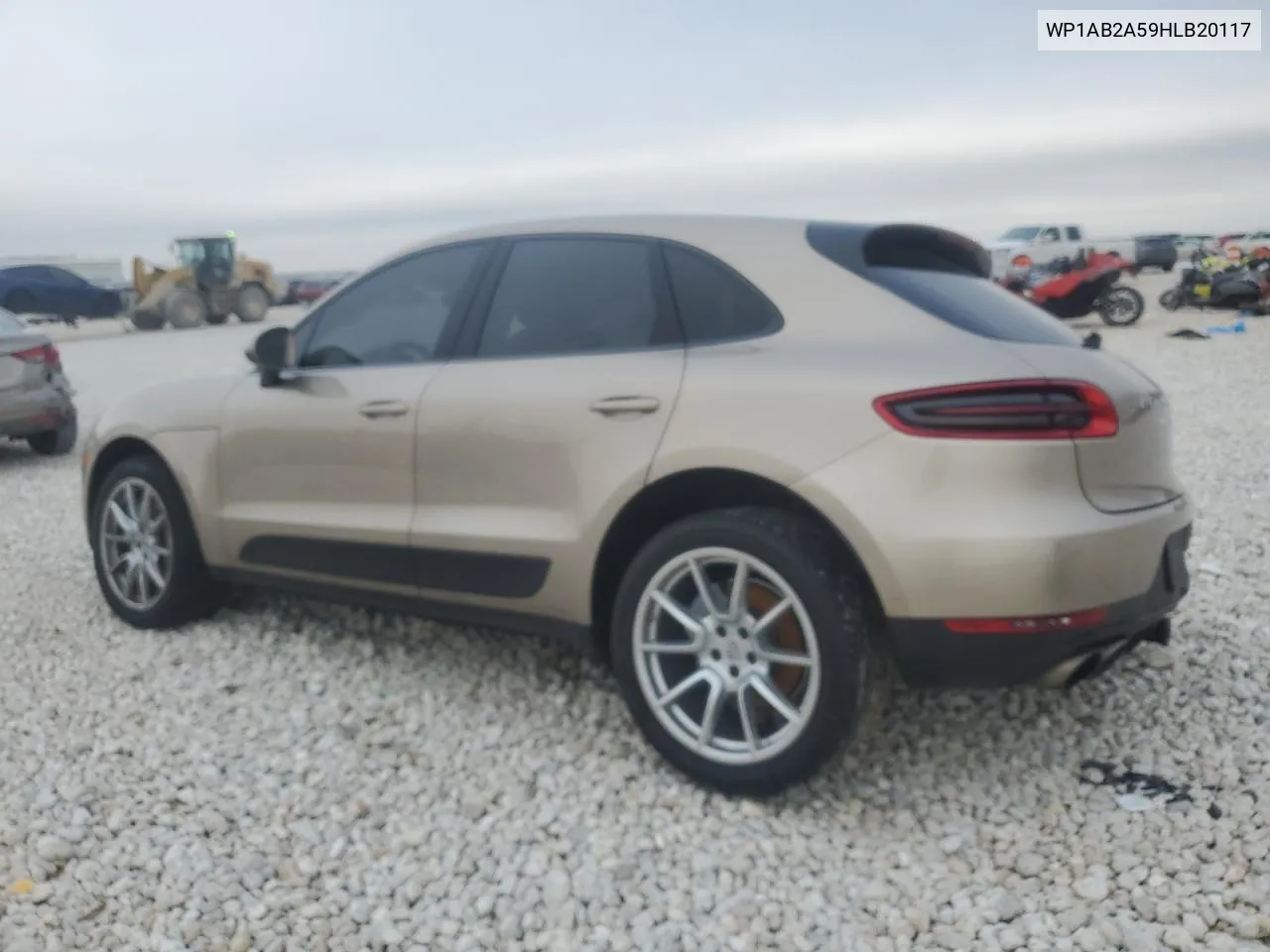 2017 Porsche Macan S VIN: WP1AB2A59HLB20117 Lot: 79809694