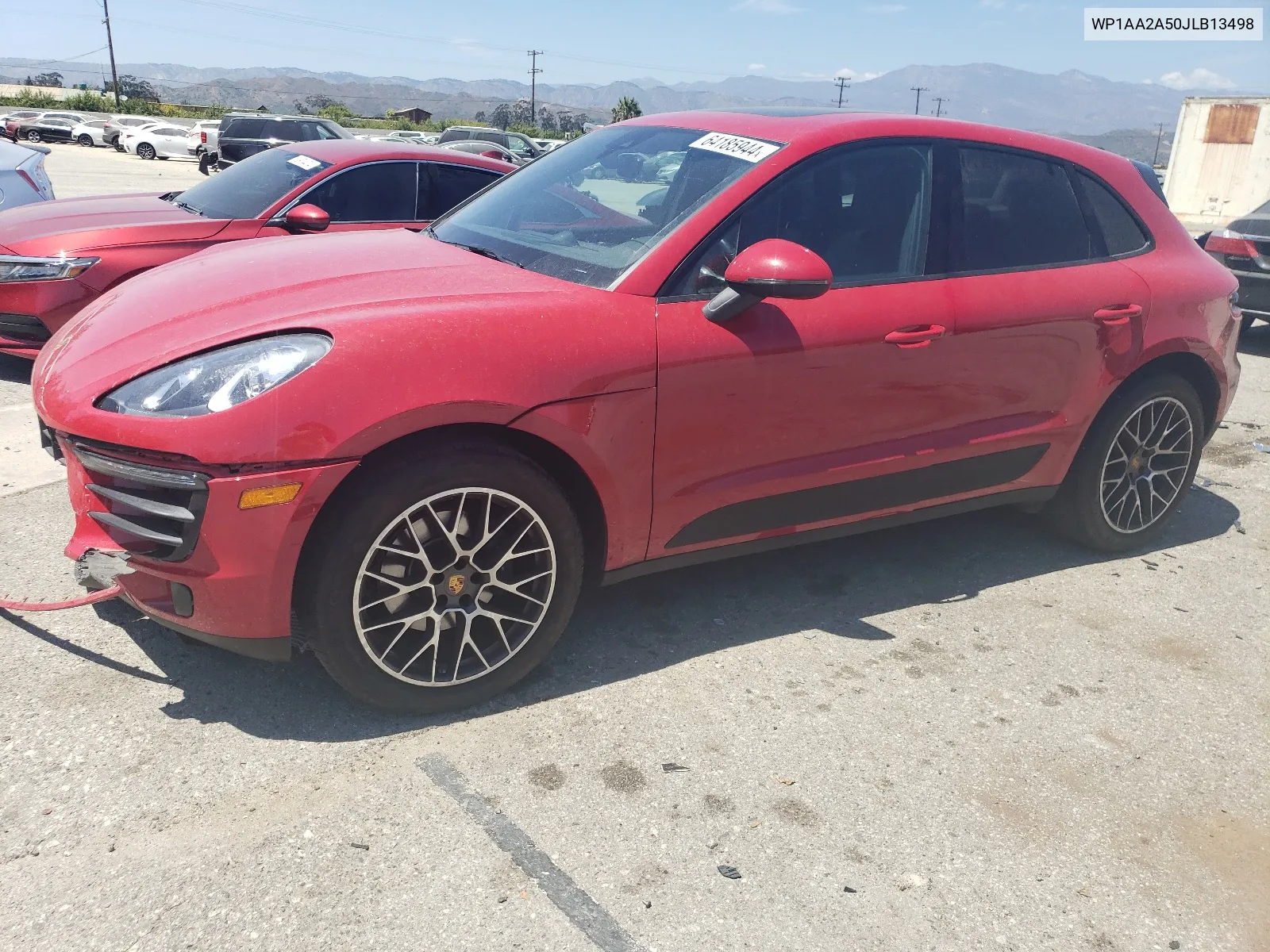 WP1AA2A50JLB13498 2018 Porsche Macan