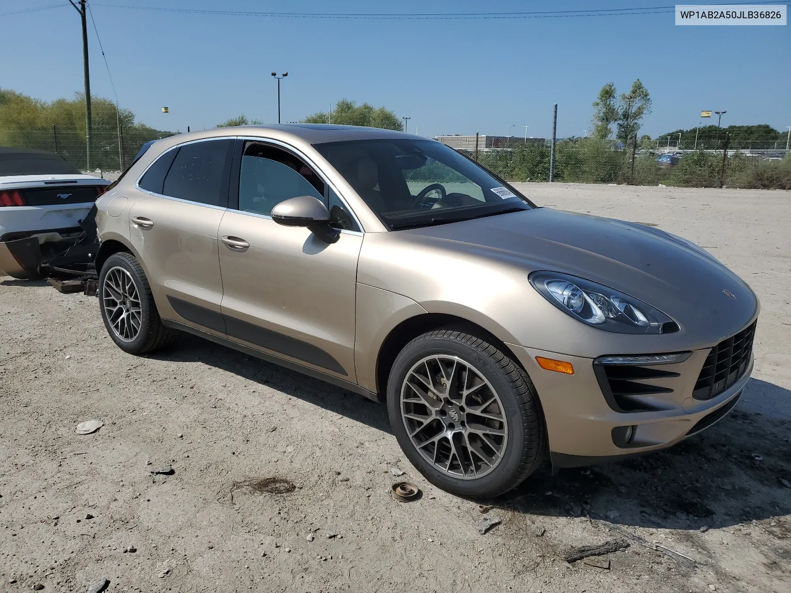 2018 Porsche Macan S VIN: WP1AB2A50JLB36826 Lot: 68668694