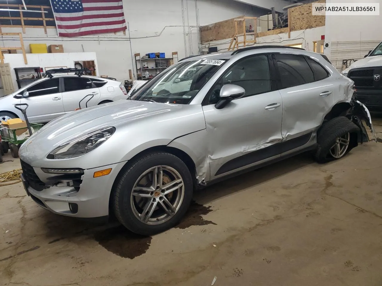 WP1AB2A51JLB36561 2018 Porsche Macan S