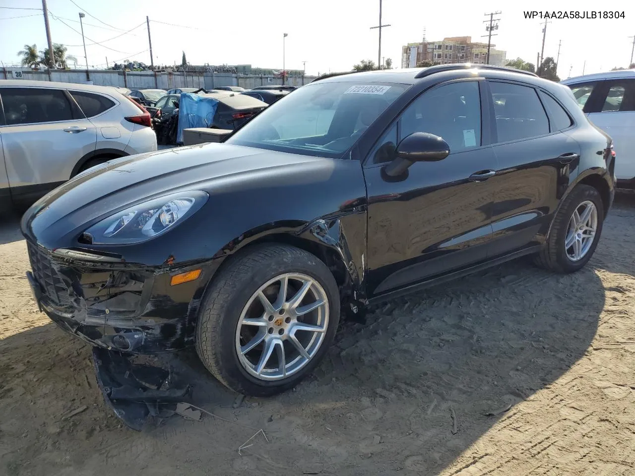 2018 Porsche Macan VIN: WP1AA2A58JLB18304 Lot: 72210354