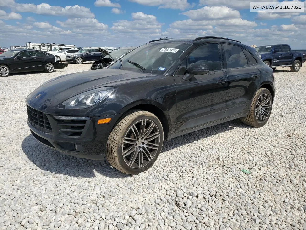 2018 Porsche Macan S VIN: WP1AB2A54JLB37820 Lot: 72447314