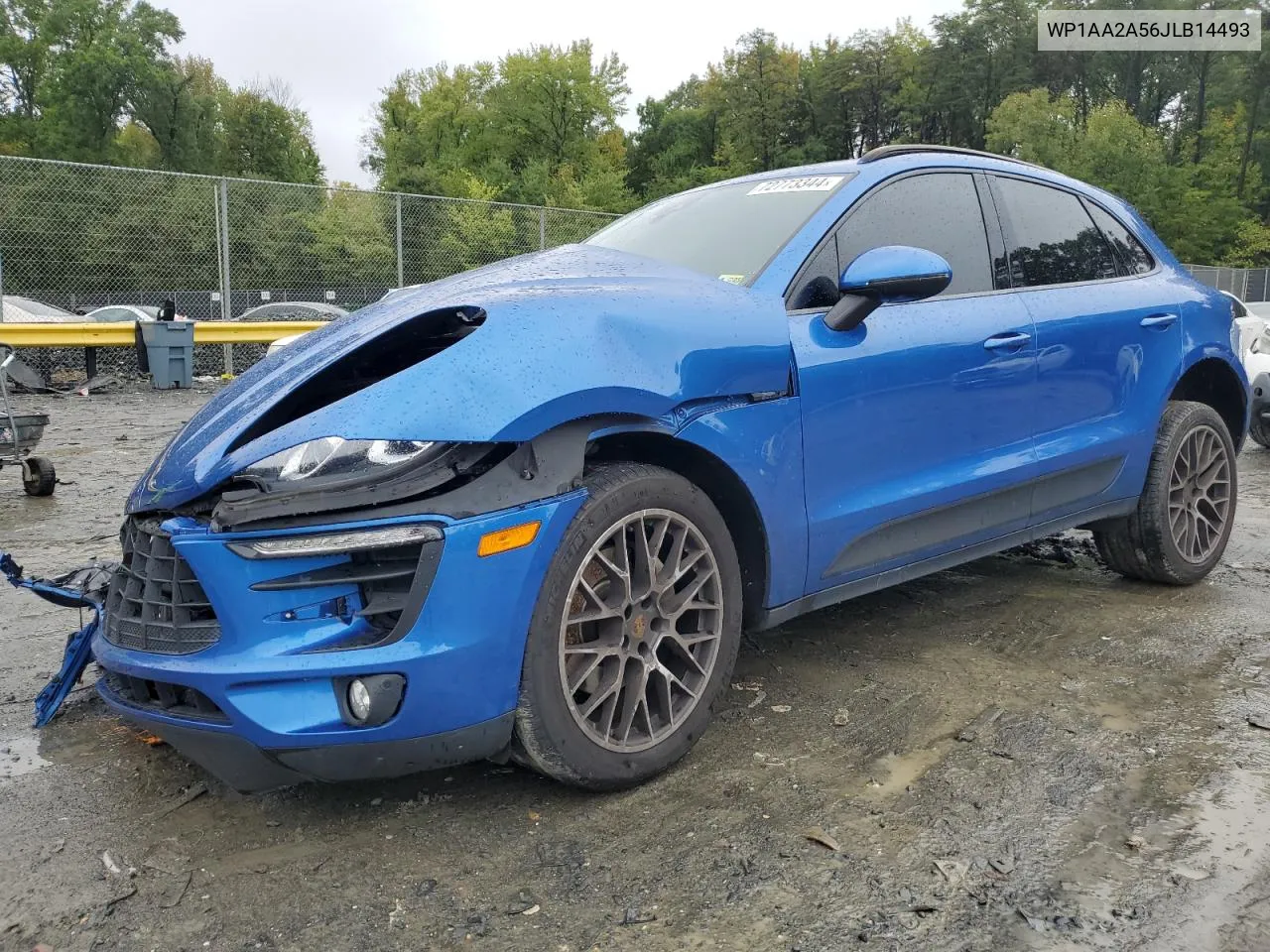 2018 Porsche Macan VIN: WP1AA2A56JLB14493 Lot: 72773344