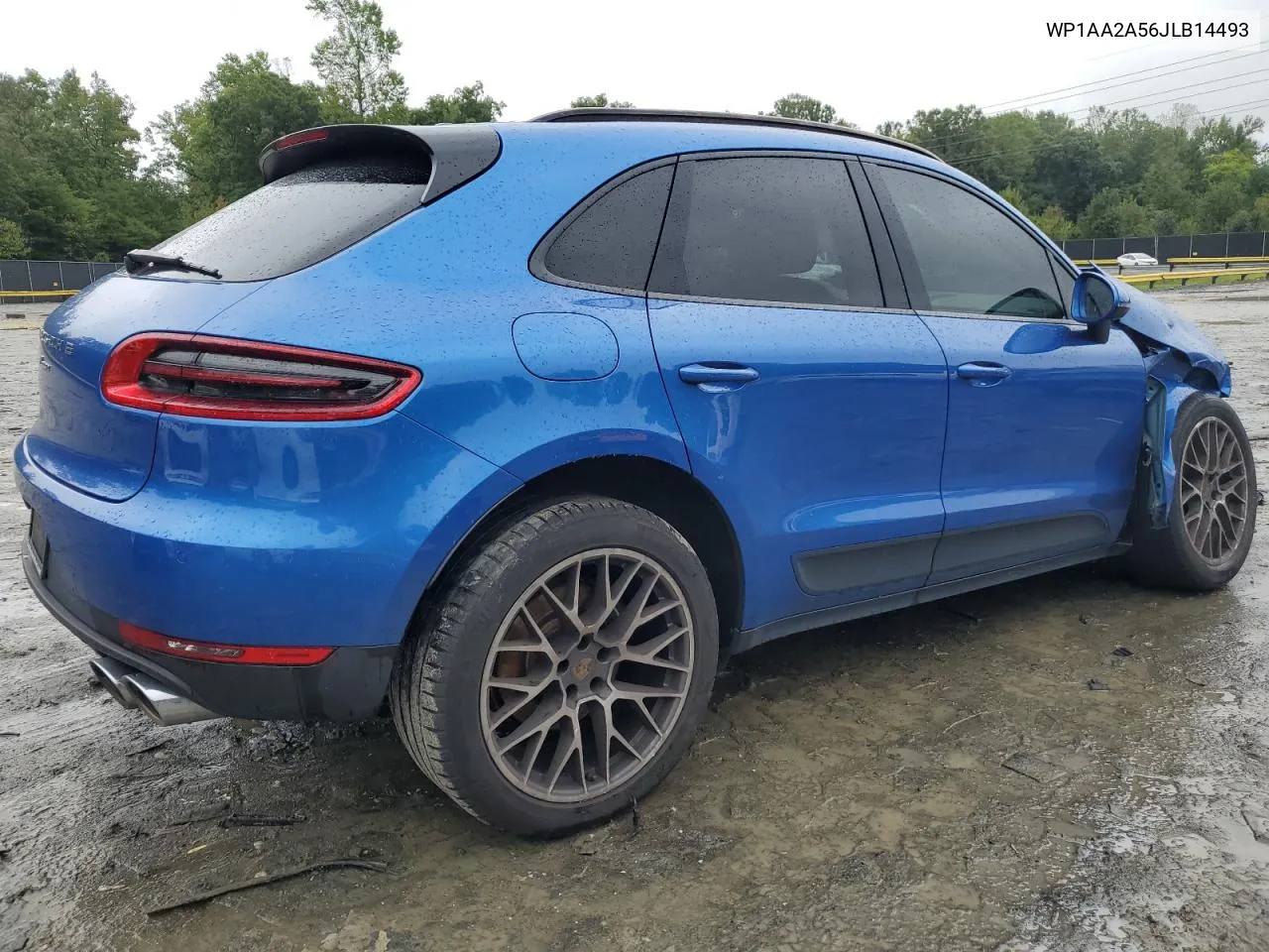 2018 Porsche Macan VIN: WP1AA2A56JLB14493 Lot: 72773344