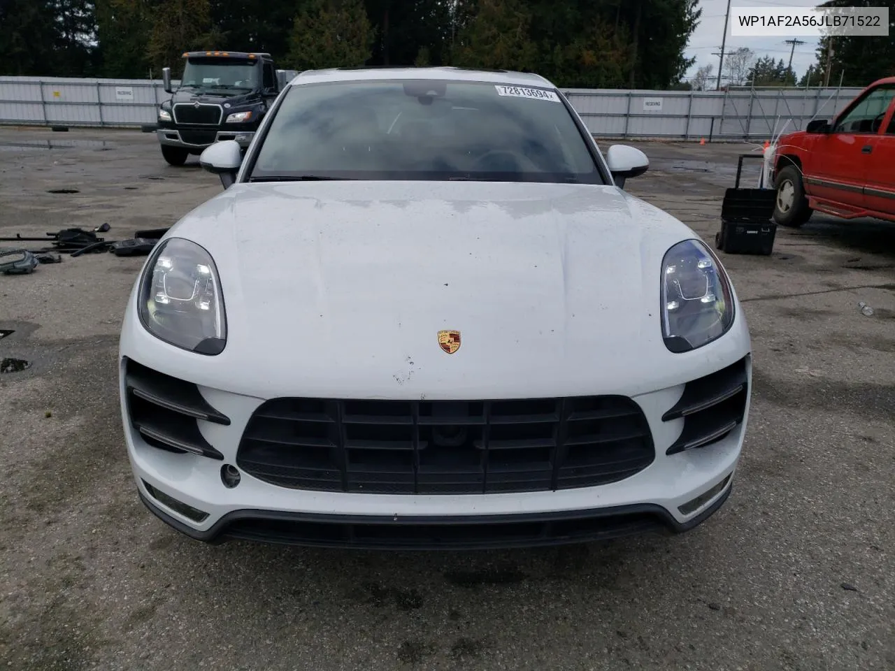 WP1AF2A56JLB71522 2018 Porsche Macan Turbo