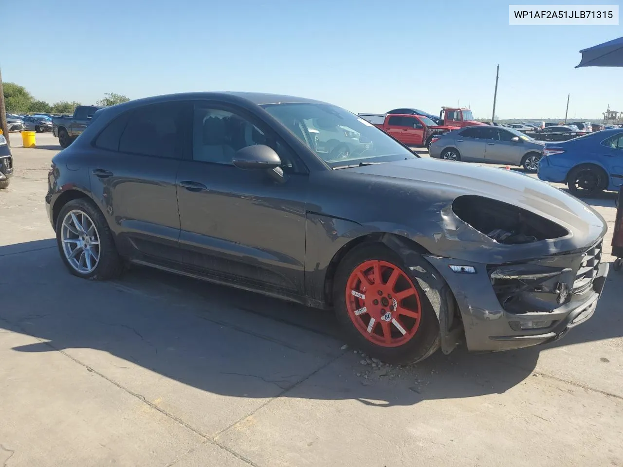 WP1AF2A51JLB71315 2018 Porsche Macan Turbo