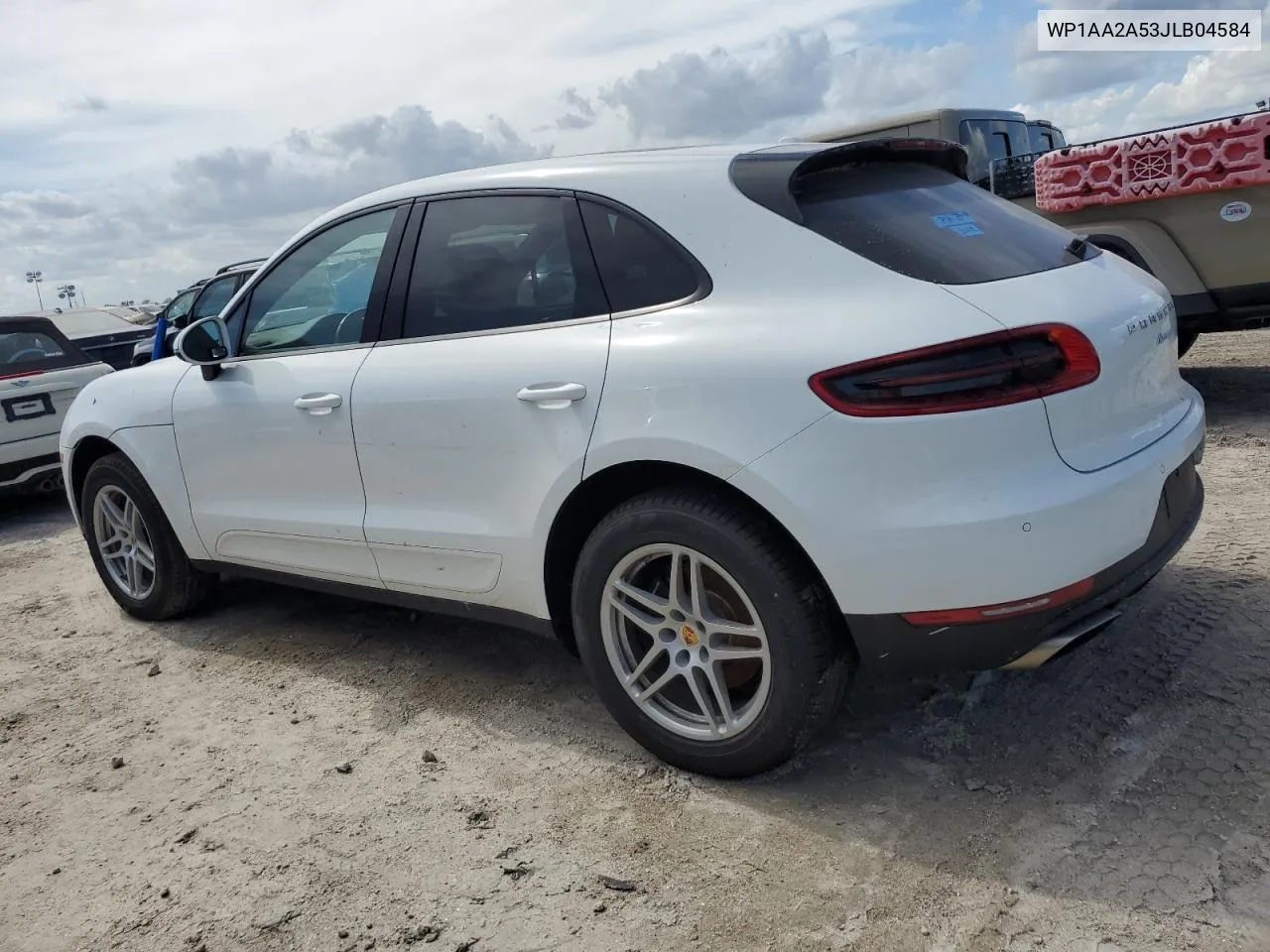 2018 Porsche Macan VIN: WP1AA2A53JLB04584 Lot: 74123164