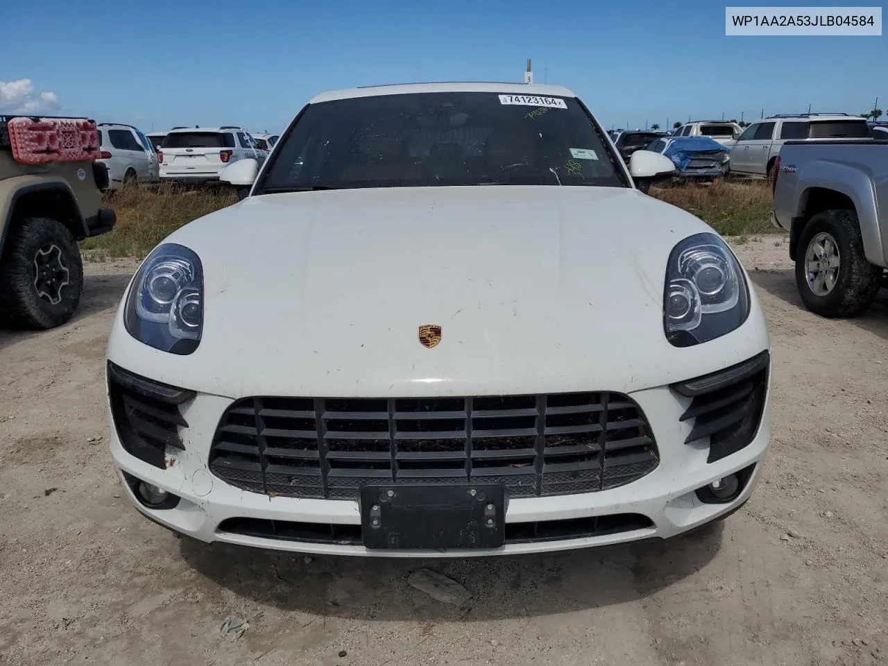 2018 Porsche Macan VIN: WP1AA2A53JLB04584 Lot: 74123164