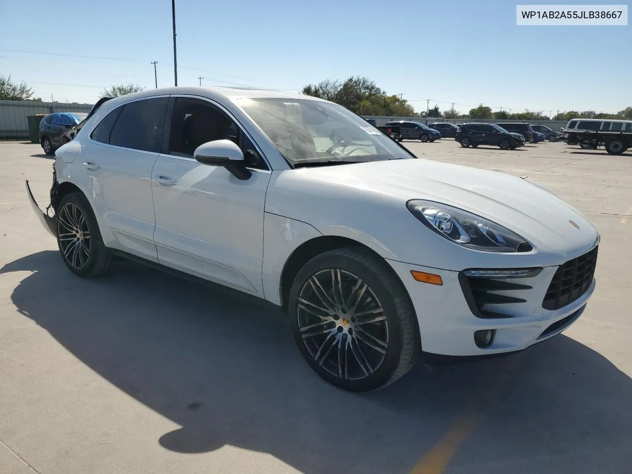 2018 Porsche Macan S VIN: WP1AB2A55JLB38667 Lot: 75671164