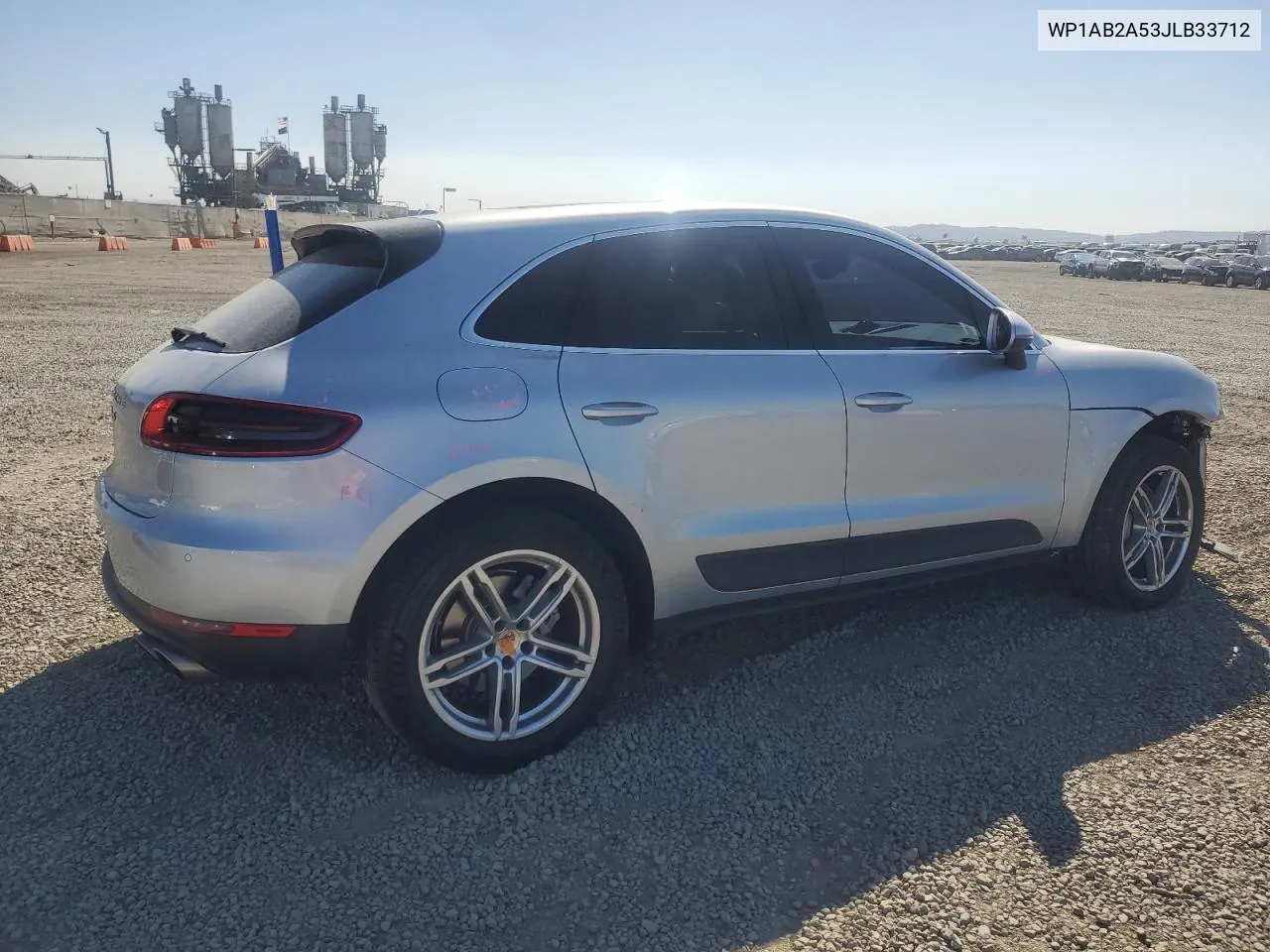 2018 Porsche Macan S VIN: WP1AB2A53JLB33712 Lot: 77635604