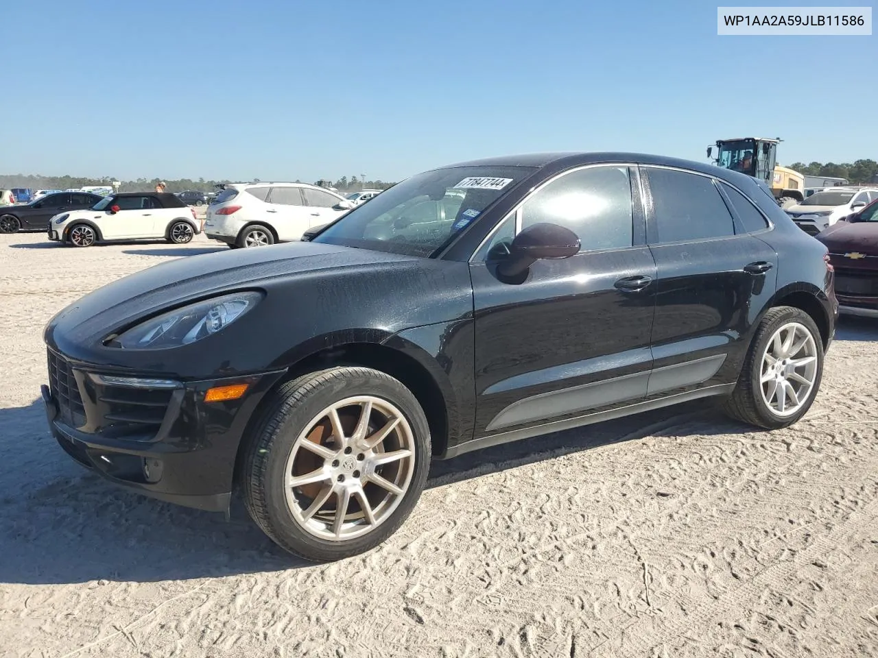 2018 Porsche Macan VIN: WP1AA2A59JLB11586 Lot: 77847744